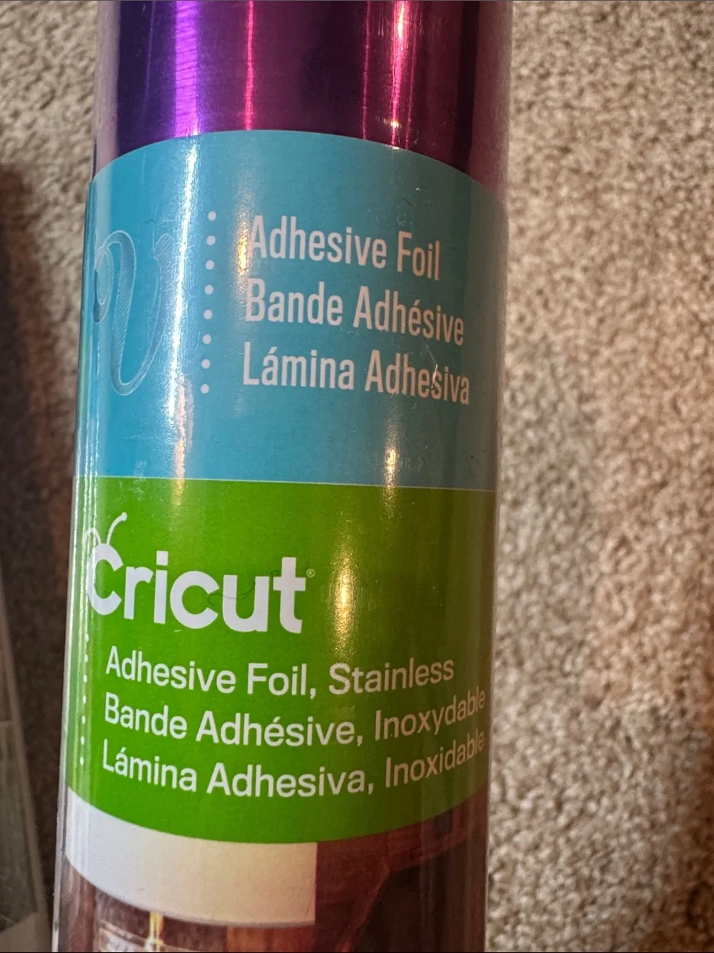 Cricut Metallic Adhesive Foil Rolls